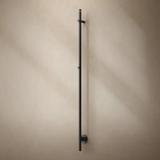 Håndklædetørre Pinus 1450X85 Mat Sort