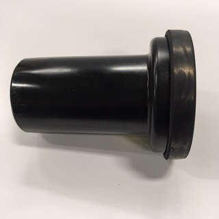 Toil-Black Sewage Pipe