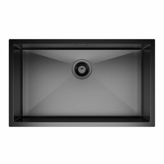 Køkkenvaske Esox Mat Sort 700X400