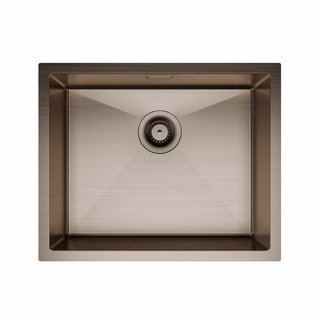 Køkkenvaske Esox Børstet Bronze 500X400