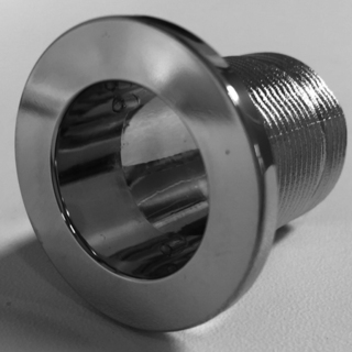 Overløbsring Gevind Krom - Støbt Marmor Håndvask