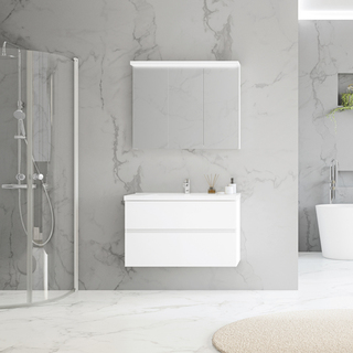 Underskab Himmel Hvid Matt 1000