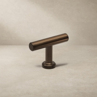 T-Knop Tilia Børstet Bronze