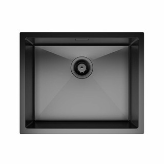 Køkkenvaske Esox Mat Sort 500X400