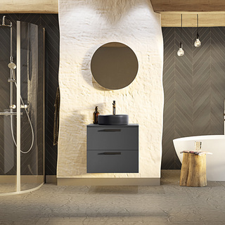 Underskab Jord Antracit Matt 600