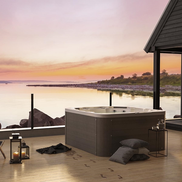SPA SANDHAMN  HVID/GRÅ INKL LOKK