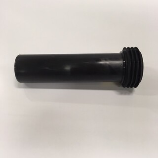 Toil-Black Flush Pipe+Gasket