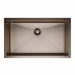 Køkkenvaske Esox Børstet Bronze 700X400