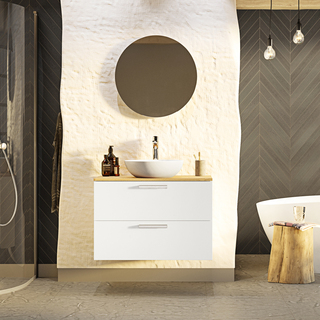 Underskab Jord Hvid Matt 800