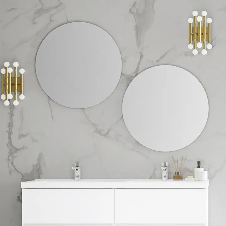 Rundt spejl Westerbergs Samla