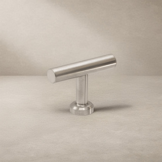 T-Knop Tilia Børstet Rustfri