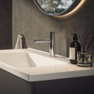 Håndvaskarmatur Asio Lav Blank Rustfri