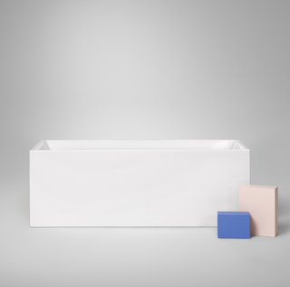 Salt Badekar 1500 Hvid Uden Overfyldes Beskyttelse