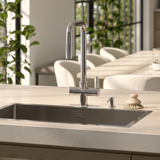 Køkkenarmatur Strix Xl Udtræk & Lukning Blank Rustfri