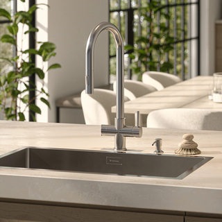 Køkkenarmatur Ciconia Xl Udtræk & Lukning Børstet Rustfri