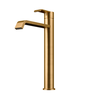 Håndvaskarmatur Loxia Høj Børstet Messing