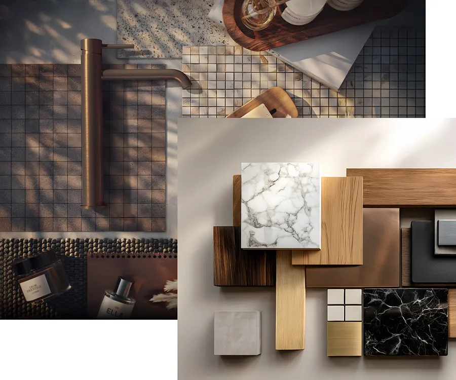 Corax blandebatteri, børstet bronze