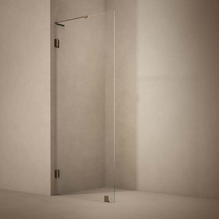 Brusevægge Lynx Klarglass 100 Børstet Bronze