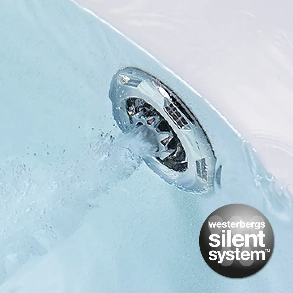 Massagebad med silent system