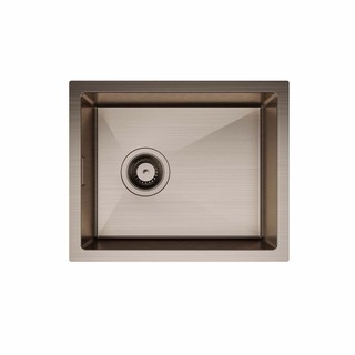 Køkkenvaske Esox Børstet Bronze 320X400