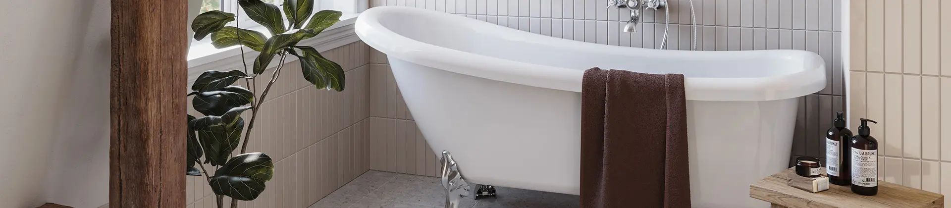 badekar med fødder