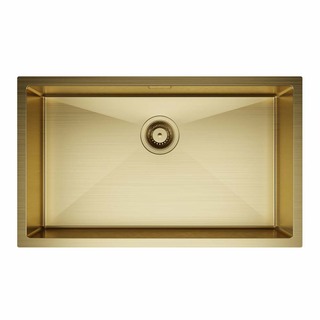 Køkkenvaske Esox Børstet Messing 700X400