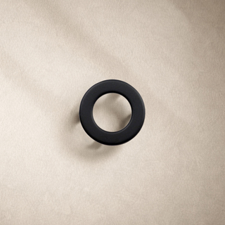 Dekorring Håndvask Mat Sort