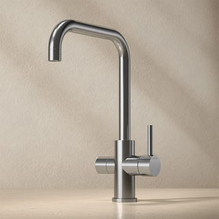 Køkkenarmatur Strix Med Lukning Blank Rustfri