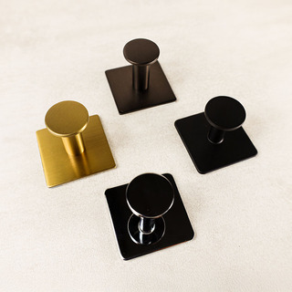 Håndklædekrog 1-Knage Krom