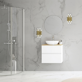 Underskab Himmel Hvid Matt 600