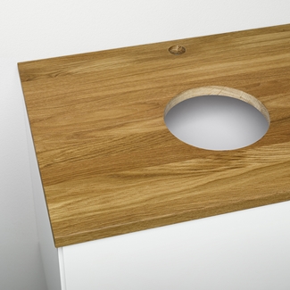 BÆNKSKIVE 810X465X20 MASSIV EG