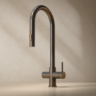 Køkkenarmatur Ciconia Xl Udtræk & Lukning Børstet Bronze