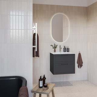 Spejl Glimt Led 500X900