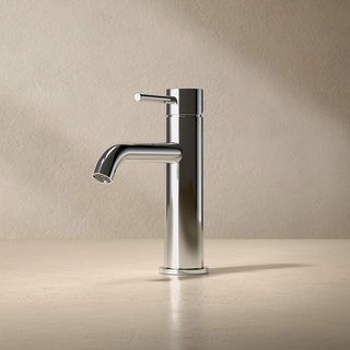 Håndvaskarmatur Corax Lav Blank Rustfri