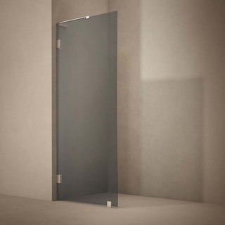 Brusevægge Lynx Mørk Tonet Glass 100 Krom