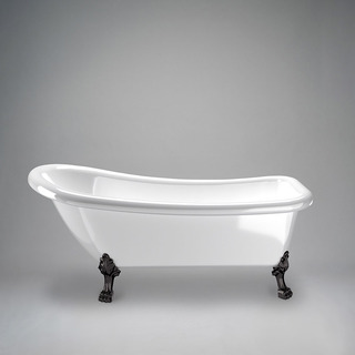 Badekar 1530 Sofia Hvid Med Sorte Løvefødder