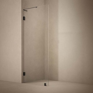 Brusevægge Lynx Klarglass 100 Sort