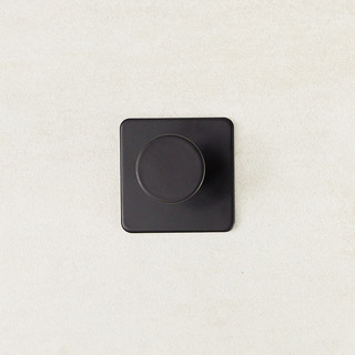 Håndklædekrog 1-Knage Mat Sort