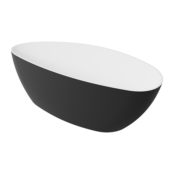 ELLIPSE BADEKAR 1570 SORT/HVID MAT